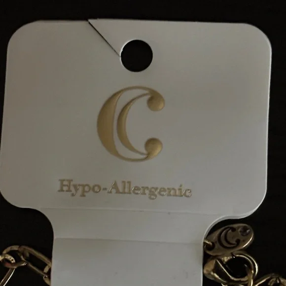 Charming Charlie Gold Tone with amber colors Necklace NWT - Picture 5 of 6